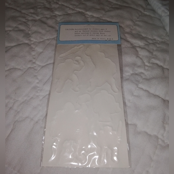 New Old Stock He-Man And The MASTERS Of The Universe Puffy Stickers Unpunched - Picture 9 of 9